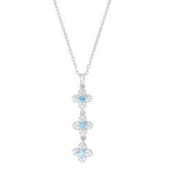 Punica Bijoux Collier Fine FIN_N11_RHO | Femme Collier Et Pendentif