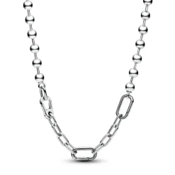 Pandora Collier Sphère Métallique et Link ME | Femme Collier Et Pendentif