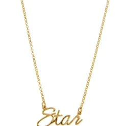 Canyon Collier Star C9691-Jaune | Femme Collier Et Pendentif