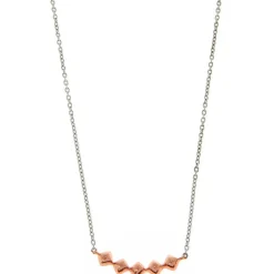 Ti Sento Collier 3806SR-42 - Collier Argent Or Mode Femme | Femme Collier Et Pendentif