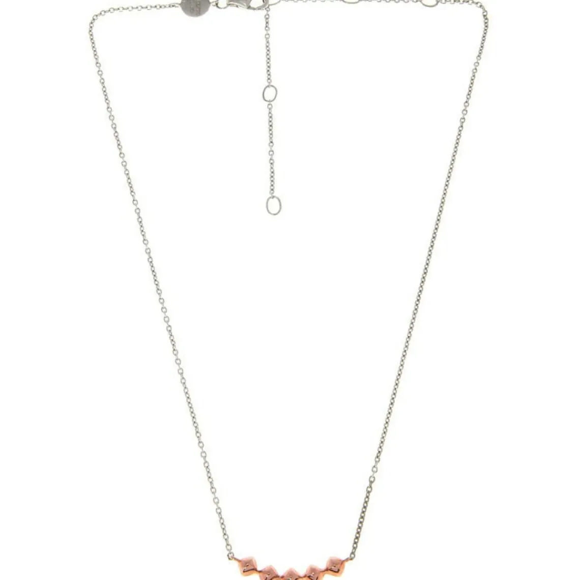 Ti Sento Collier 3806SR-42 - Collier Argent Or Mode Femme | Femme Collier Et Pendentif