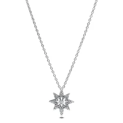 Pandora Collier avec Pendentif Étoile Polaire | Femme Collier Et Pendentif