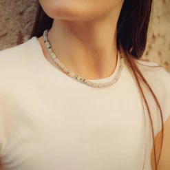 Sloya Collier Blima en pierres Labradorite | Femme Collier Et Pendentif