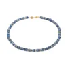 Sloya Collier Blima en pierres Lapis-lazuli | Femme Collier Et Pendentif