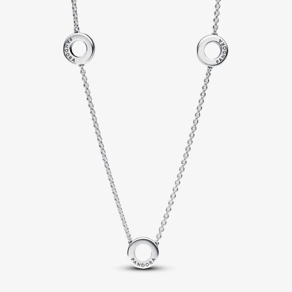 Pandora Collier Cercles Pavés | Femme Collier Et Pendentif