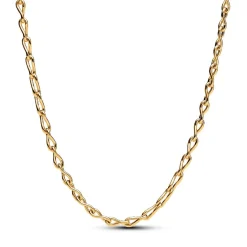 Pandora Collier Chaîne Infini 363052C00 Doré | Femme Collier Et Pendentif