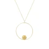 Diva Gioielli Collier Eclisse 17768-002 - Argent Doré | Femme Collier Et Pendentif