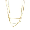 Diva Gioielli Collier et pendentif Ray 20108-006 - Argent Doré | Femme Collier Et Pendentif
