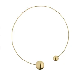 Diva Gioielli Collier et pendentif Eclisse 17333-006 - Argent Doré | Femme Collier Et Pendentif