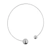 Diva Gioielli Collier et pendentif Eclisse 17333-002 - Argent 925/1000 | Femme Collier Et Pendentif