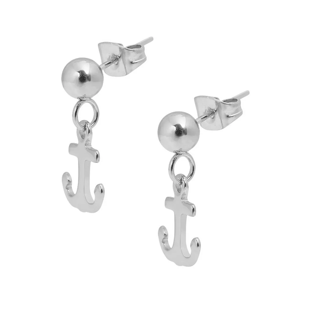 Edforce Collier et pendentif Femme 90-0395-S - Acier Argenté | Femme Collier Et Pendentif