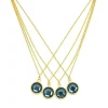 Edforce Collier et pendentif Femme 05-0989-N - Acier Doré | Femme Collier Et Pendentif