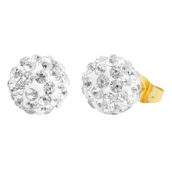 Edforce Collier et pendentif Femme 165-0157-S - Acier Doré | Femme Collier Et Pendentif