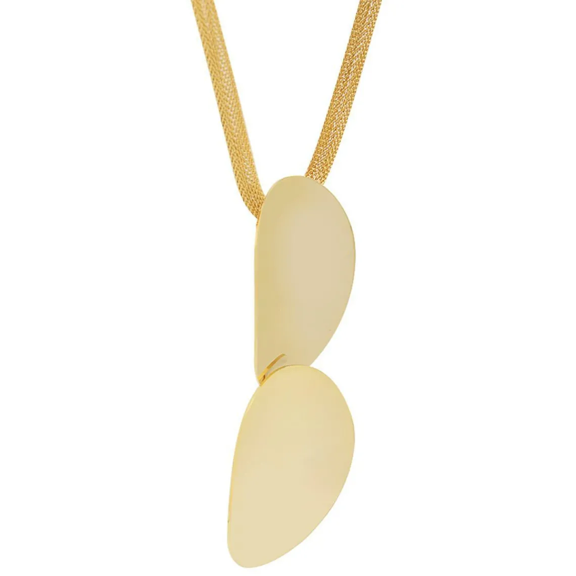 Edforce Collier et pendentif Femme 00-0279-S - Acier Doré | Femme Collier Et Pendentif