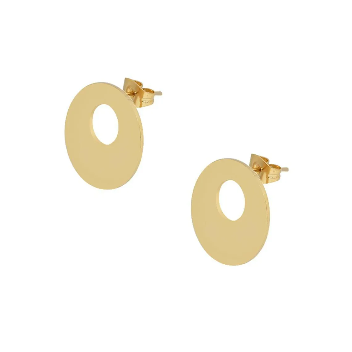 Edforce Collier et pendentif Femme 93-0840-S - Acier Doré | Femme Collier Et Pendentif
