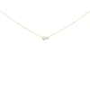 Les Interchangeables Collier et pendentif A54327 - Serti PM-GM Or Rose Cristal Femme | Femme Collier Et Pendentif