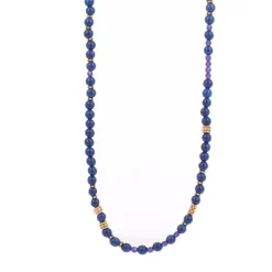 Les Interchangeables Collier et pendentif A59318 - Sautoir Bobo Chic Marine Femme | Femme Collier Et Pendentif