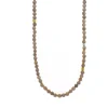 Les Interchangeables Collier et pendentif A59275 - Sautoir Bobo Chic Beige Rosé / foncé Femme | Femme Collier Et Pendentif