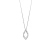Lotus Silver Collier et pendentif Pure Essentiel LP1791-1-1 - Collier et pendentif Argent Deux Losanges 32mm Femme | Femme Collier Et Pendentif