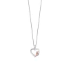 Lotus Silver Collier et pendentif LP1596-1-1 - coeur moments Argent Femme | Femme Collier Et Pendentif
