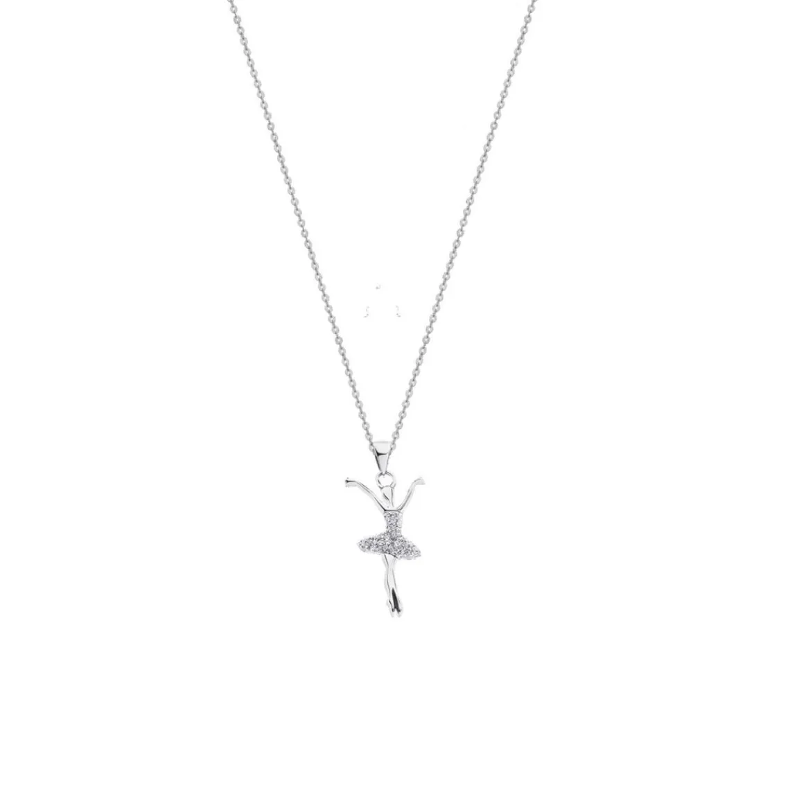 Lotus Silver Collier et pendentif LP1684-1/1 - danseuse fantasy Argent Femme | Femme Collier Et Pendentif
