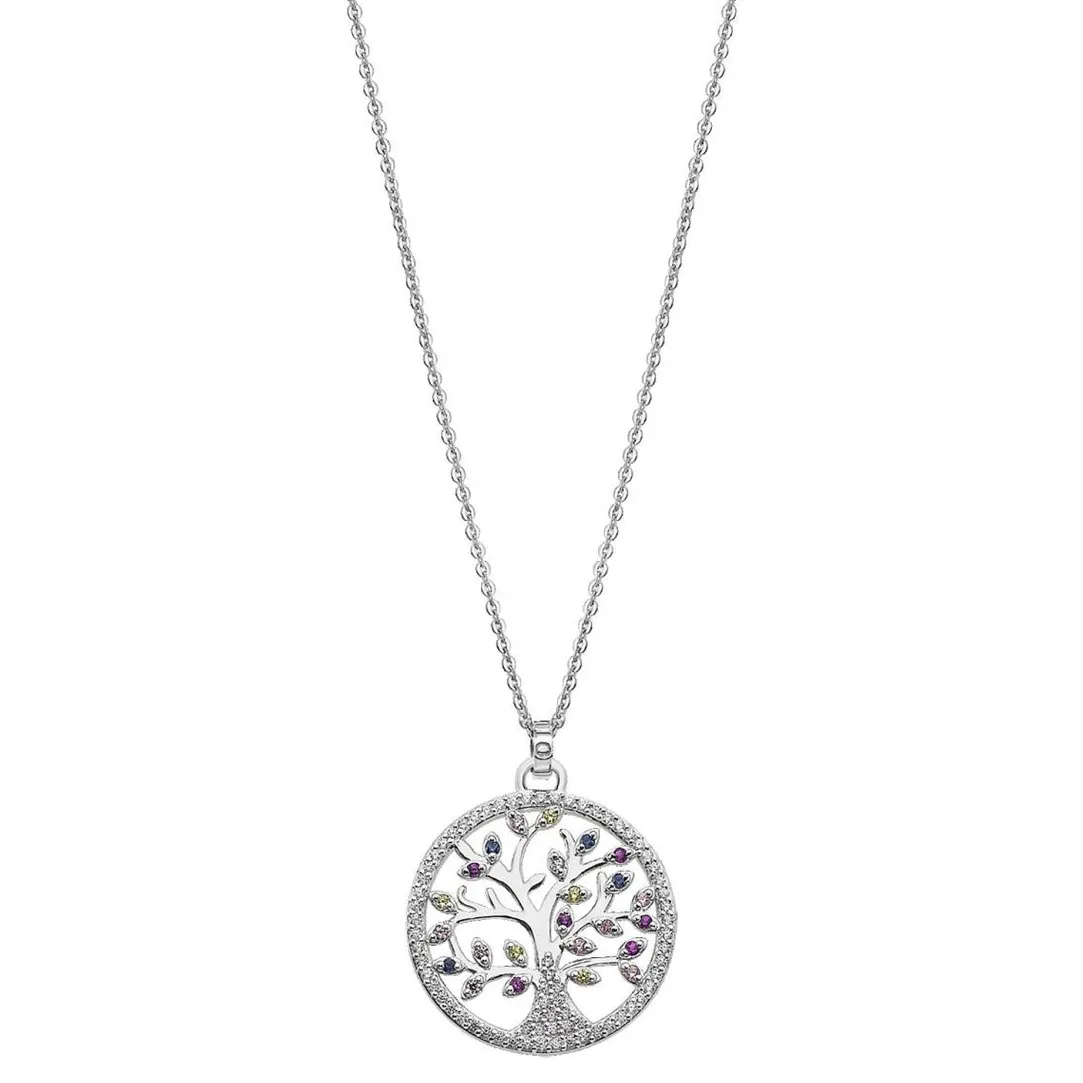 Lotus Silver Collier et pendentif Tree Of Life LP1896-1-1 - Collier et pendentif Argent Arbre De Vie Femme | Femme Collier Et Pendentif