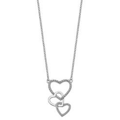 Lotus Silver Collier et pendentif MOMENTS LP1817-1-1 - Collier et pendentif MOMENTS Argent Coeur Femme | Femme Collier Et Pendentif