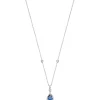 Morellato Bijoux Collier et pendentif Morellato SAIW09 - Collier et pendentif Cristaux Bleu Femme | Femme Collier Et Pendentif