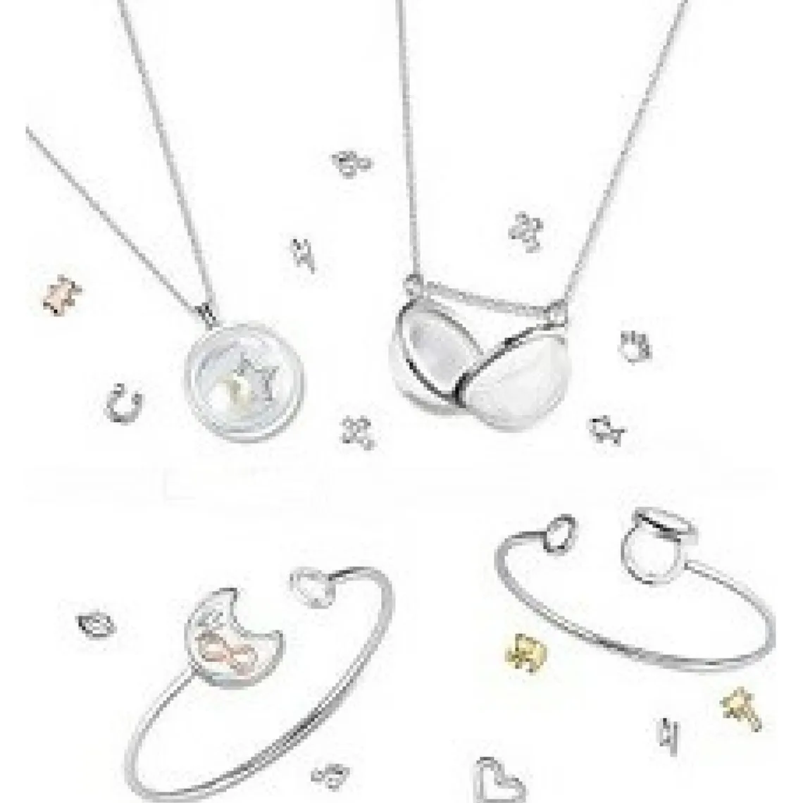 Morellato Bijoux Collier et pendentif Morellato SALX19 - PERFETTA Argent Rhodiè 925/1000 Femme | Femme Collier Et Pendentif