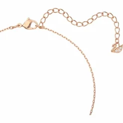 Swarovski Bijoux Collier et pendentif 5414999 - Acier Doré Rose Cristaux Swarovski Femme | Femme Collier Et Pendentif