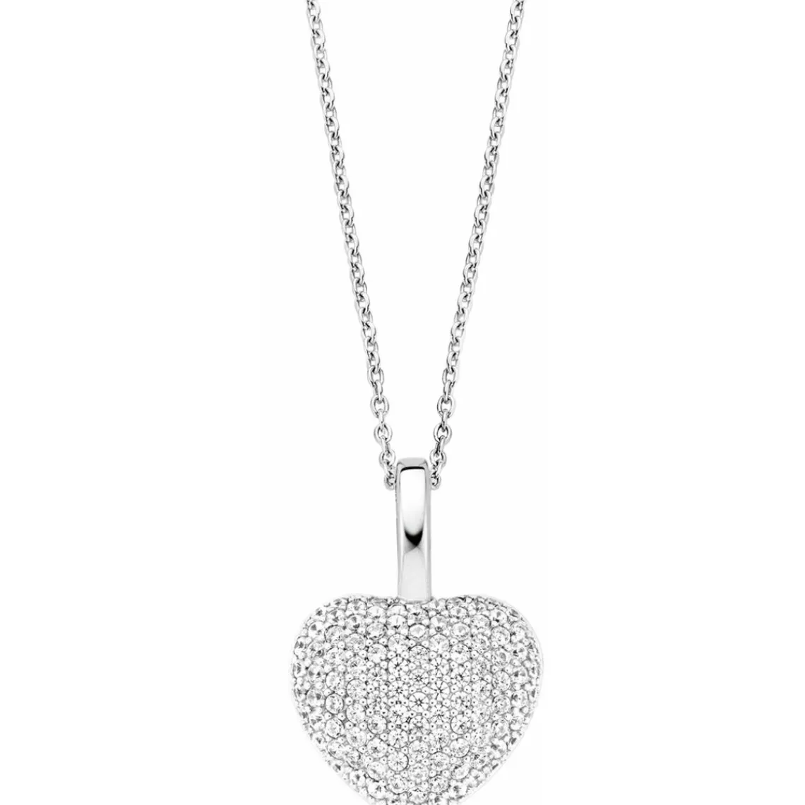Ti Sento Collier et pendentif 6745ZI - Collier et pendentif Argent Cristaux Femme | Femme Collier Et Pendentif