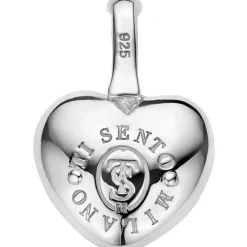 Ti Sento Collier et pendentif 6745ZI - Collier et pendentif Argent Cristaux Femme | Femme Collier Et Pendentif