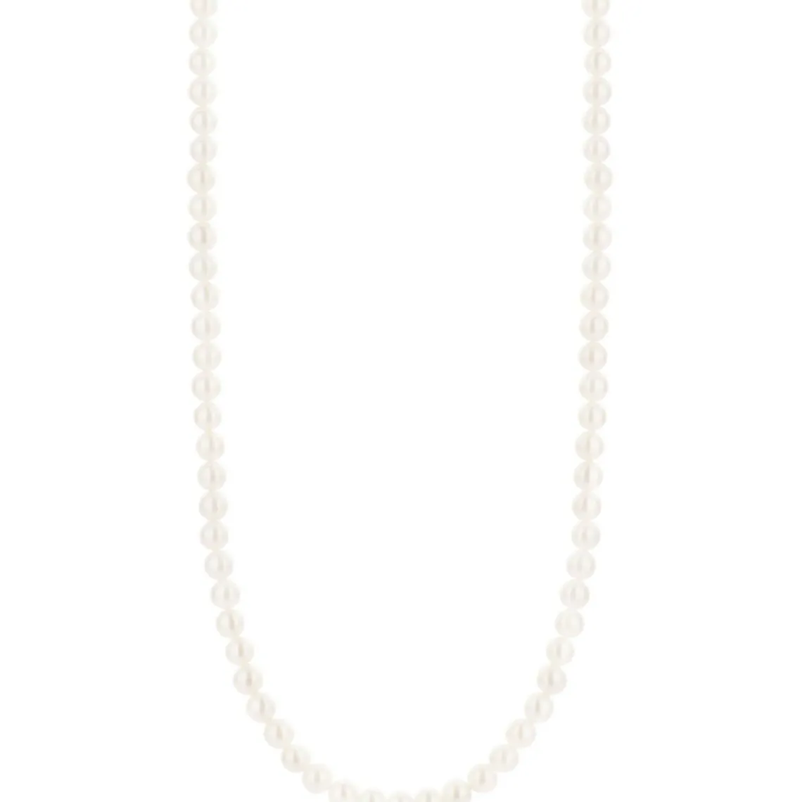 Ti Sento Collier et pendentif 3849PW-42 - Collier et pendentif Perle Blanche Femme | Femme Collier Et Pendentif