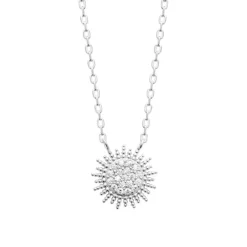 Maison de la Bijouterie Collier fantaisie Femme étoile argent rhodié VW3Y5W45 | Femme Collier Et Pendentif
