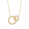 Maison de la Bijouterie Collier fantaisie maille forçat plaqué or UW33V345 | Femme Collier Et Pendentif