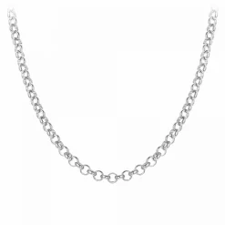 Angèle M Bijoux Collier femme Angèle M B2378-ARGENT - Acier Argent | Femme Collier Et Pendentif
