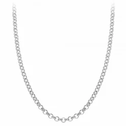 Angèle M Bijoux Collier femme Angèle M B2378-ARGENT - Acier Argent | Femme Collier Et Pendentif