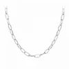 Angèle M Bijoux Collier femme Angèle M B2368-ARGENT - Acier Argent | Femme Collier Et Pendentif
