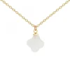 Angèle M Bijoux Collier femme Angèle M B2481-BLANC | Femme Collier Et Pendentif