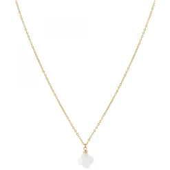 Angèle M Bijoux Collier femme Angèle M B2481-BLANC | Femme Collier Et Pendentif