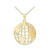 Angèle M Bijoux Collier femme Angèle M B2283-DORE | Femme Collier Et Pendentif