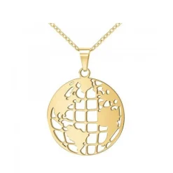 Angèle M Bijoux Collier femme Angèle M B2283-DORE | Femme Collier Et Pendentif