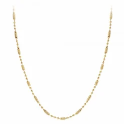 Angèle M Bijoux Collier femme Angèle M - B2376-DORE Acier Doré | Femme Collier Et Pendentif