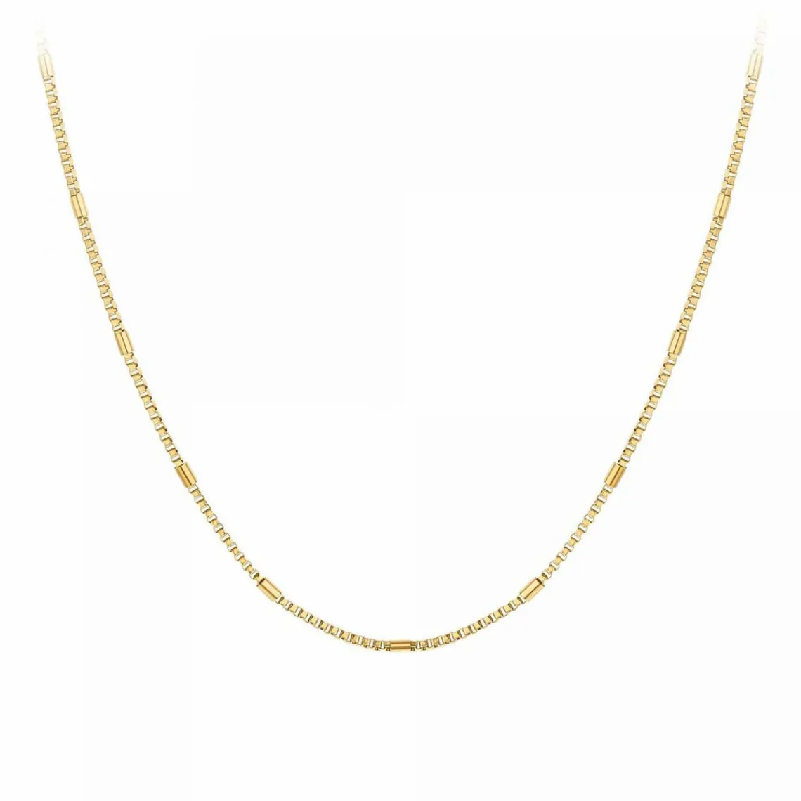 Angèle M Bijoux Collier femme Angèle M B2387-DORE - Acier Doré | Femme Collier Et Pendentif