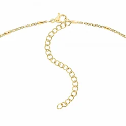 Angèle M Bijoux Collier femme Angèle M B2387-DORE - Acier Doré | Femme Collier Et Pendentif