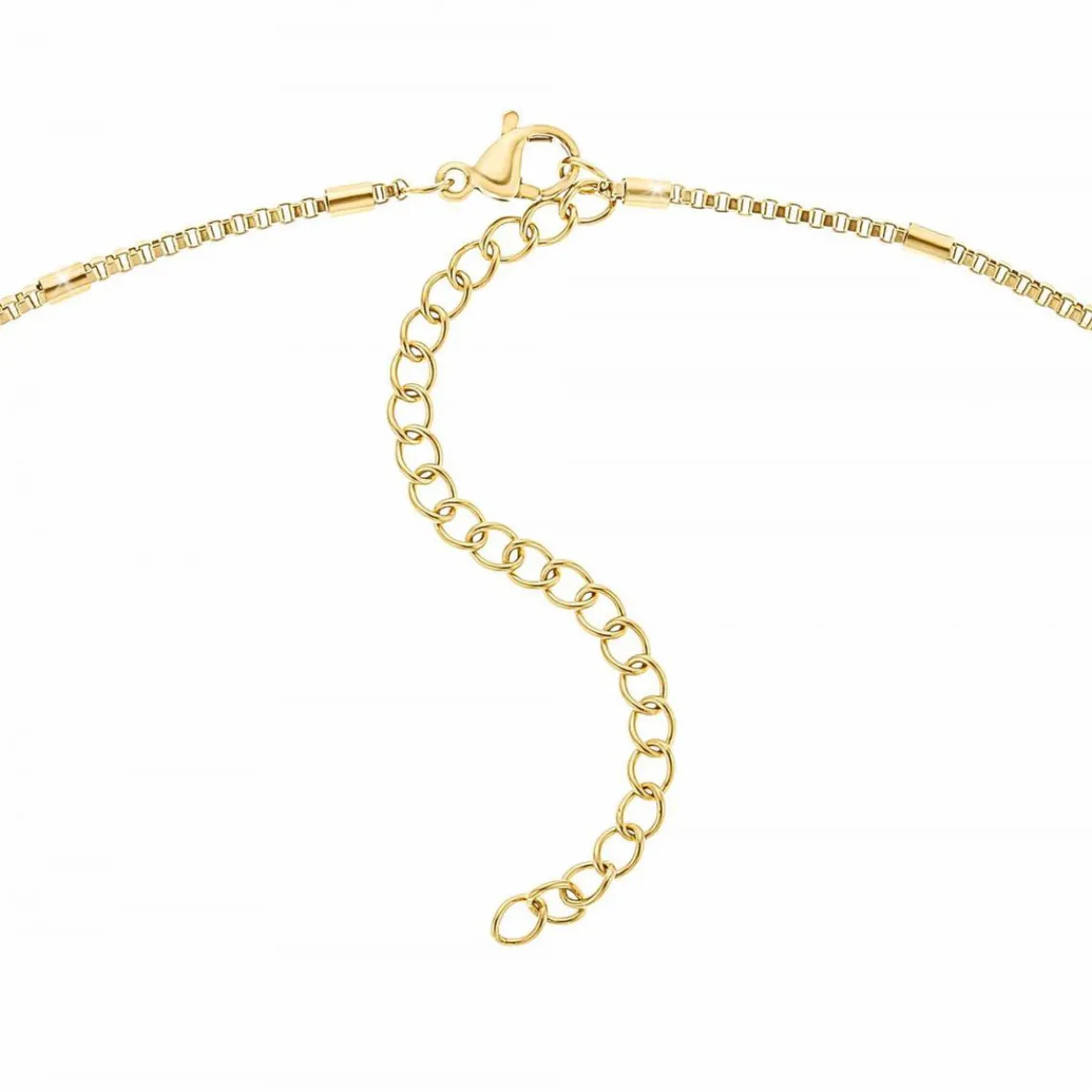 Angèle M Bijoux Collier femme Angèle M B2387-DORE - Acier Doré | Femme Collier Et Pendentif
