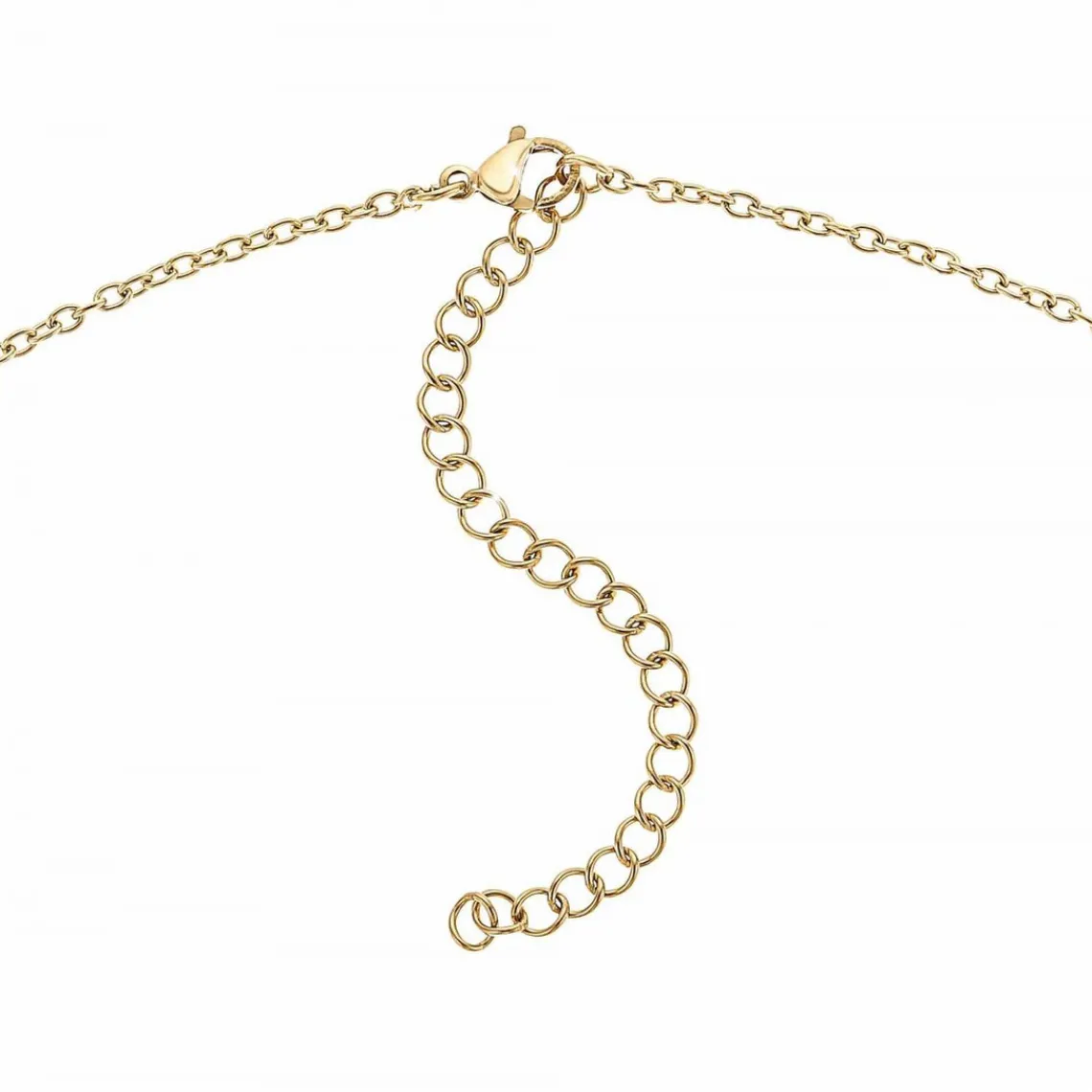 Angèle M Bijoux Collier femme Angèle M B2382-DORE - Acier Doré | Femme Collier Et Pendentif