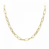 Angèle M Bijoux Collier femme Angèle M B2368-DORE - Acier Doré | Femme Collier Et Pendentif