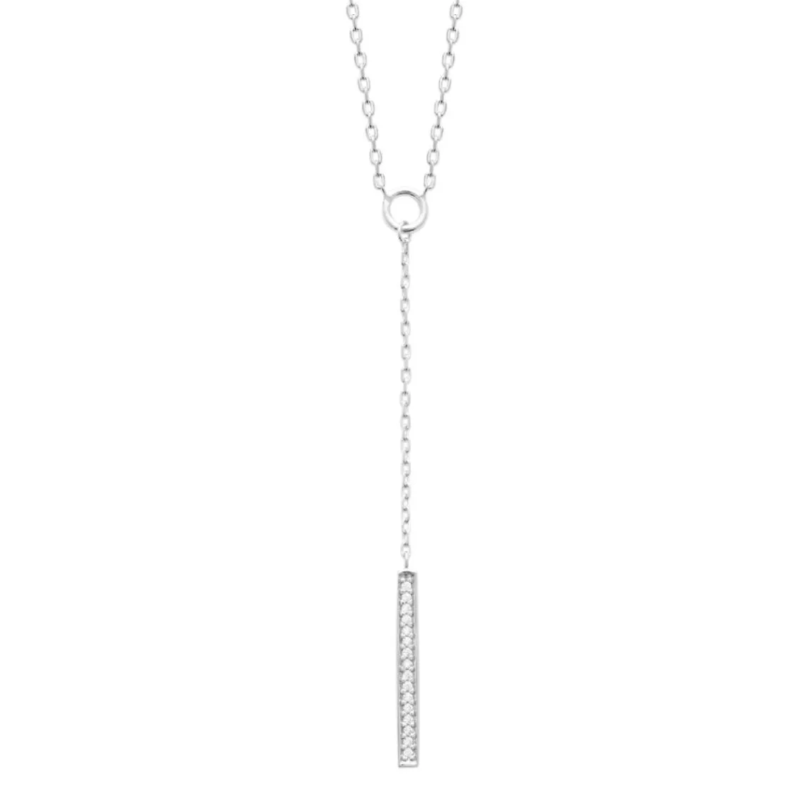 Maison de la Bijouterie Collier femme argent oxyde de zirconium VW3UZW45 | Femme Collier Et Pendentif