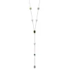 Maison de la Bijouterie Collier femme argent oxydes vertes VW3V4Z45 | Femme Collier Et Pendentif